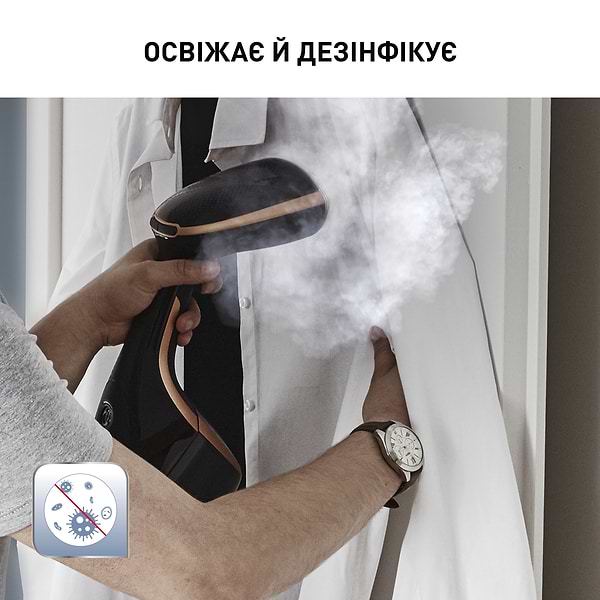 Фото - Вертикальний відпарювач ручний Tefal Access Steam DT9100E0