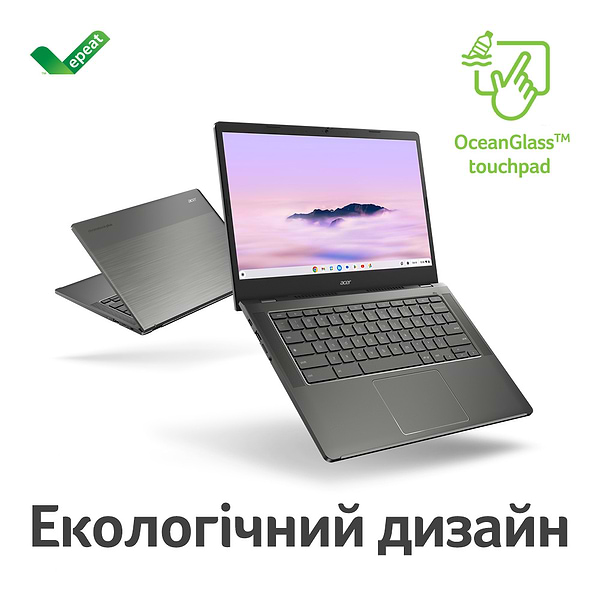 Фото - Ноутбук Acer Chromebook Plus CB514-4HT (NX.KV1EU.001) Silver