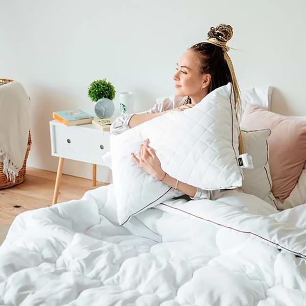 Фото - Подушка стандартна MirSon бавовняна 1288 Eco Jojoba Середня 60х60 см (2200001537965)