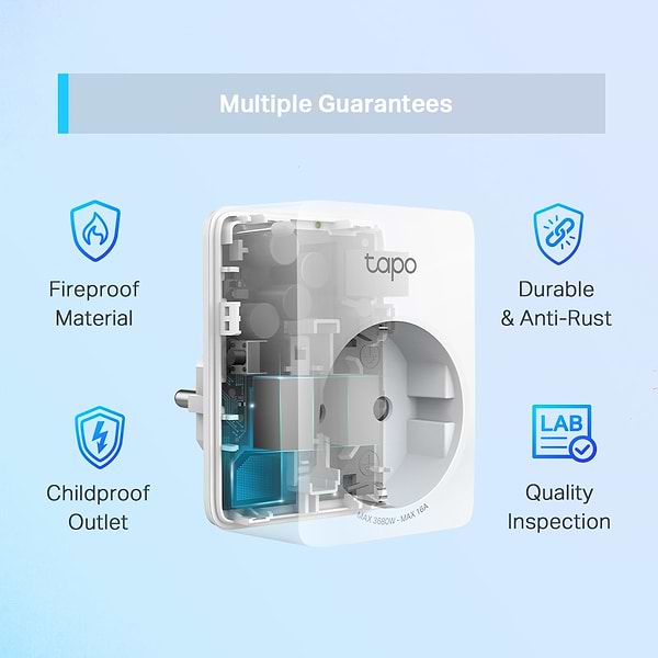 Фото - Розумна розетка TP-Link Tapo P110M
