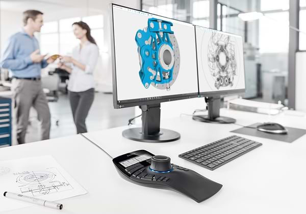 Фото - Миша дротова 3Dconnexion SpaceMouse Enterprise (3DX-700056)