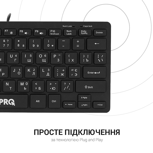 Фото - Клавіатура дротова OfficePro SK240