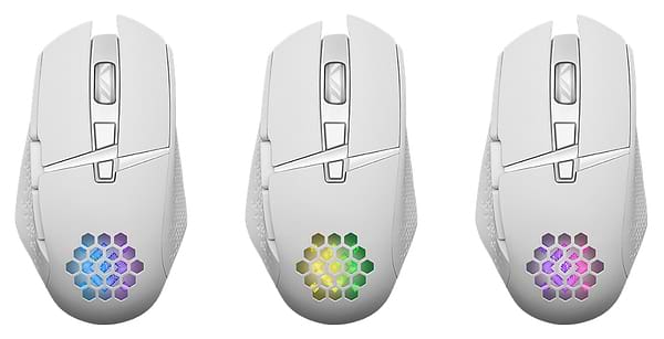 Фото - Миша бездротова ігрова Defender Glory GM-514 White