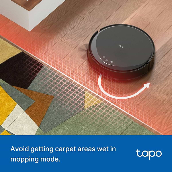 Фото - Робот-пилосос миючий TP-Link Tapo RV20 Max Plus