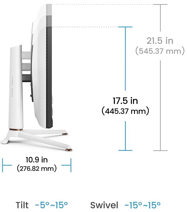 Фото - Монітор ігровий BenQ Mobiuz EX271Q (9H.LNCLB.QBE)