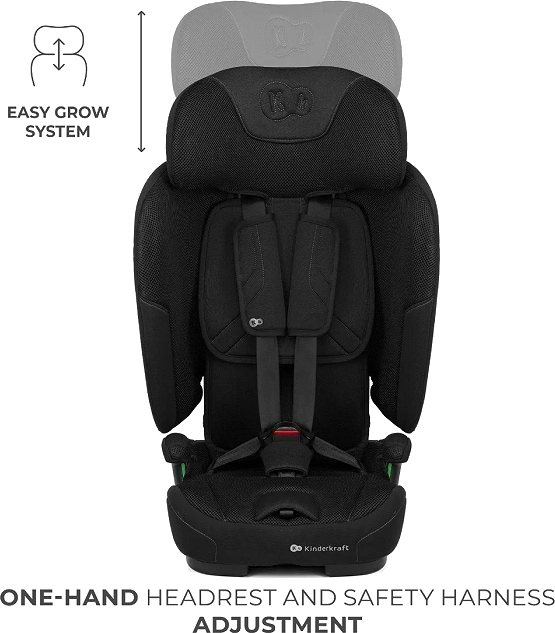 Фото - Автокрісло Kinderkraft Fix2Go i-Size Black (KCFI2GO0BLK0000)