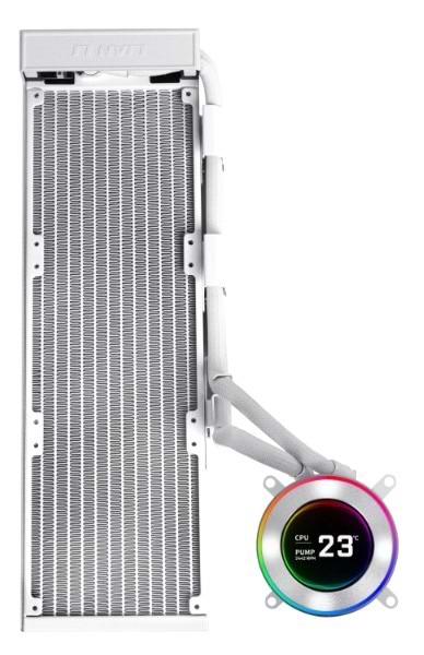 Водяна система охолодження Lian Li HydroShift II LCD-C 360 FANLESS White (G89.GHS2LCD36W.00)