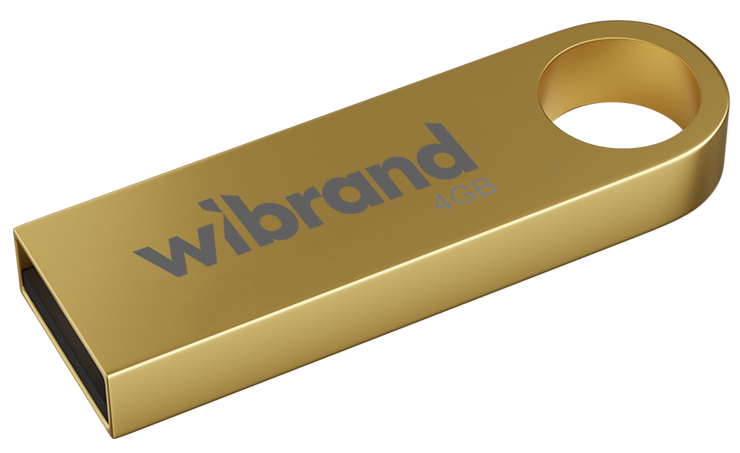 Флеш USB Wibrand USB 2.0 Puma 4Gb Gold (WI2.0/PU4U1G)