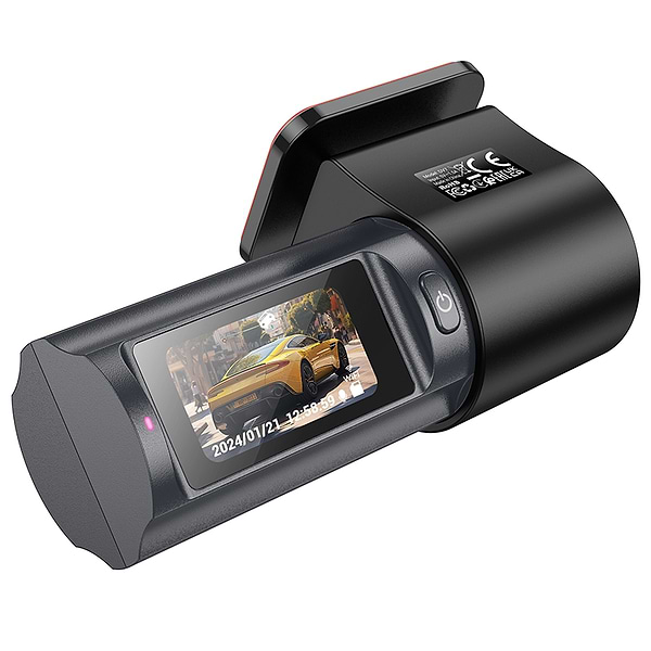 Фото - Видеорегистратор HOCO DV7 2K display hidden driving recorder Black (6942007623377)