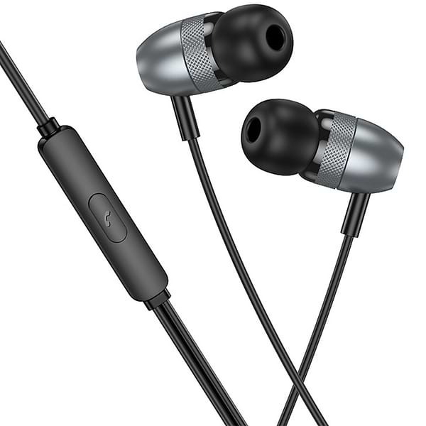 Фото - Навушники вкладиші дротові BOROFONE BM95 Black (6941991115868)