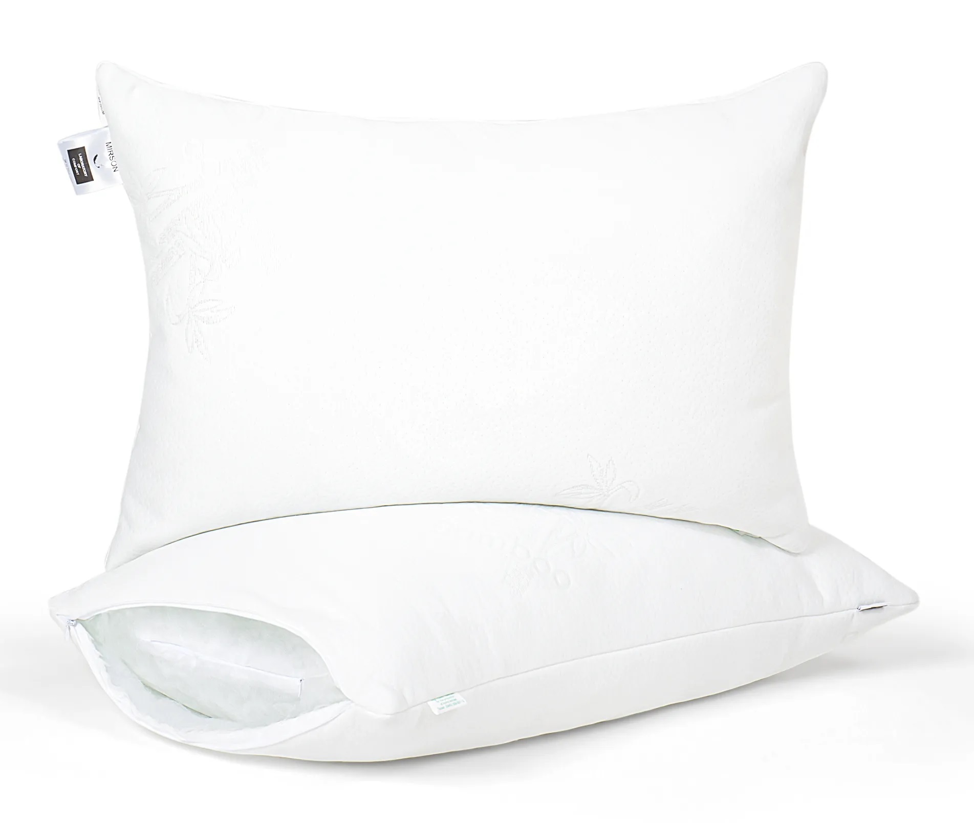 Подушка стандартна MirSon №821 Julia Тенсель Modal Hand made 60х60 см (2200003197525)