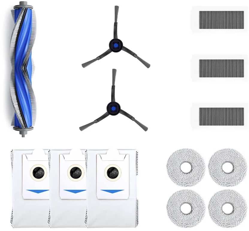 Набор аксессуаров для пылесоса Ecovacs Antibacterial Buddy Kit Black for X5 Family (DKT130151)