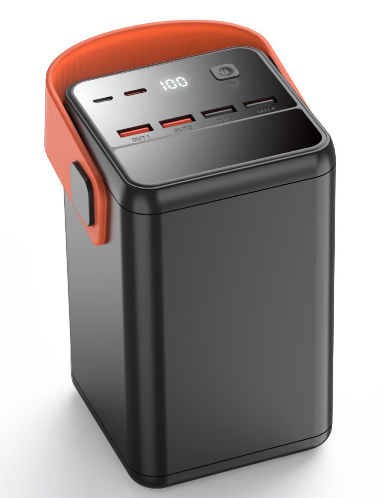 Батарея мобільна Xipin K060LP PD65W 60000mah Black - Фото 1