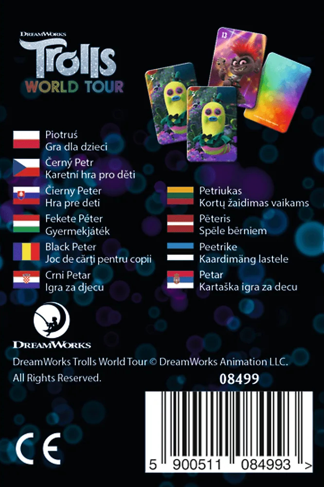 Фото - Настольная игра (3-4 года) Trefl "Троли" (25 карт) (8499)