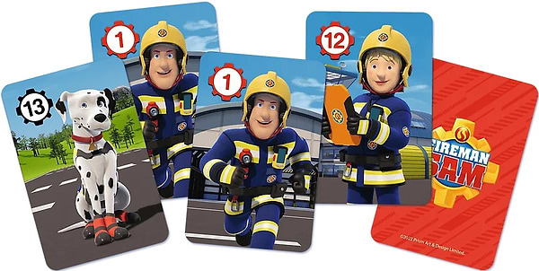 Фото - Настільна гра (5-7 років) Trefl "Пожежник Сем 2" (25 карт) (8505)
