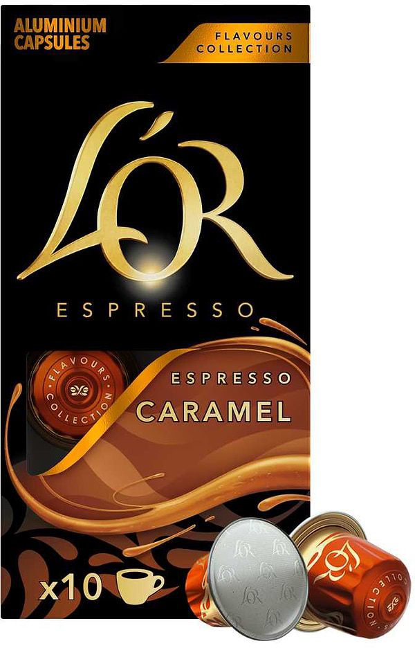 Фото - Кава в капсулах L`OR Espresso Caramel №8 (10x52г) 520г