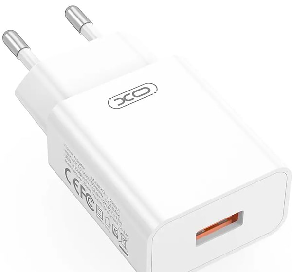 Фото - Мережевий зарядний пристрій XO L127.white