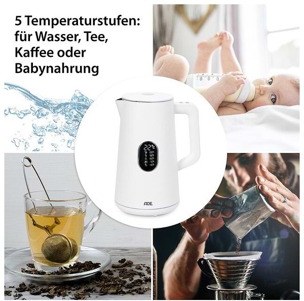 Фото - Електричний чайник ADE KG 2100-1