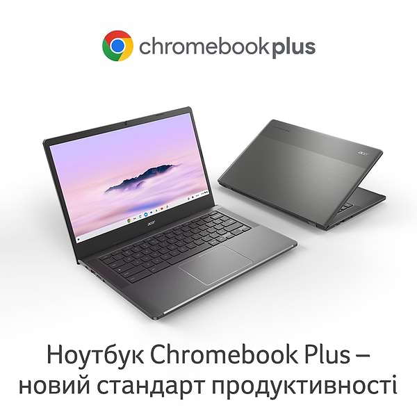 Фото - Ноутбук Acer Chromebook Plus CB514-4HT (NX.KV1EU.001) Silver
