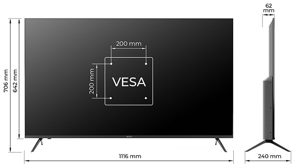 Фото - Телевізор KIVI 50U760QB