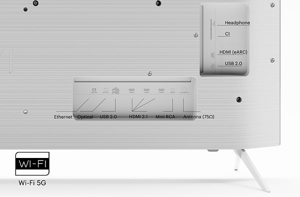 Фото - Уцінка - Телевізор KIVI 55U760QW