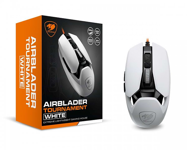 Фото - Миша дротова ігрова Cougar AirBlader Tournament White