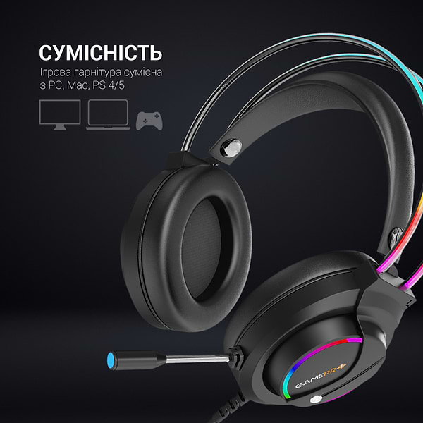 Фото - Гарнитура проводная игровая GamePro HS733