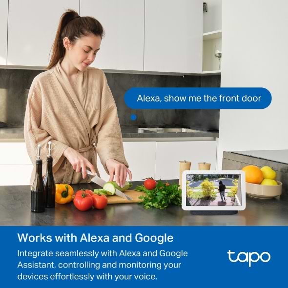 Фото - Бездротовий дверний дзвінок TP-Link Tapo D210