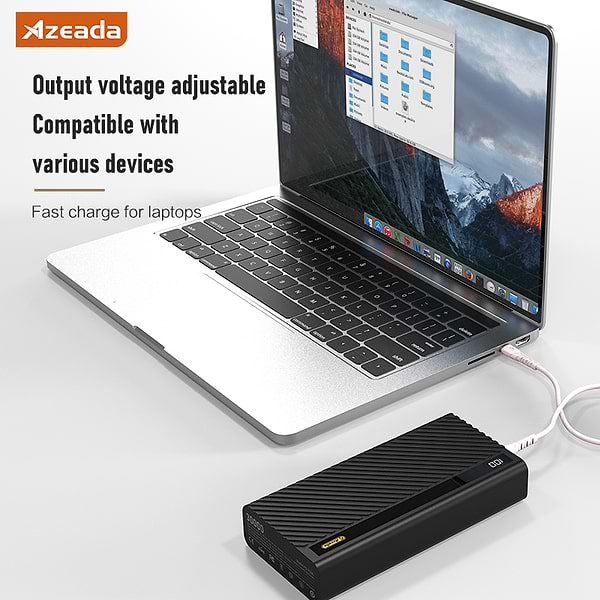 Фото - Батарея мобильная Proda 30000 mAh 100Вт Black (PD-P106-BK)