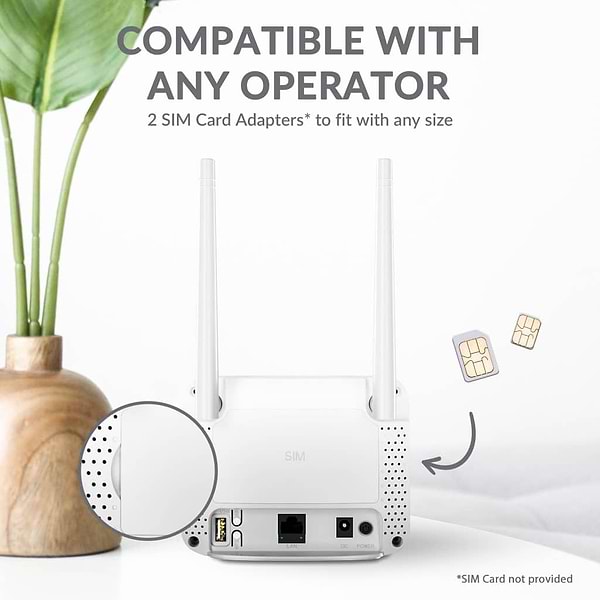 Фото - Маршрутизатор интернет WiFi4+4G Strong 350М 4G LTE Wi-Fi