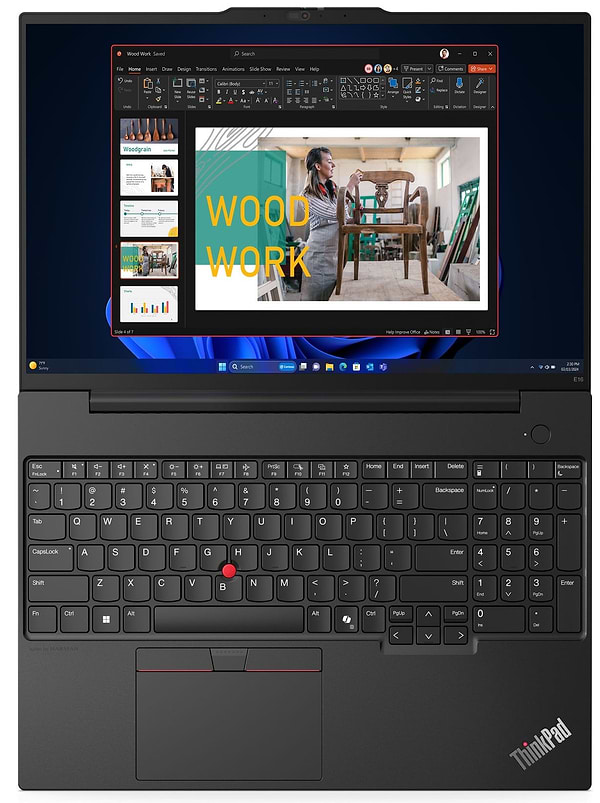 Фото - Ноутбук Lenovo ThinkPad E16 Gen 2 (21M5001TRA) Graphite Black