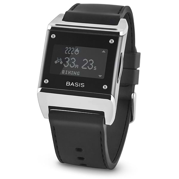 Фото - Уценка - Фитнес-браслет Basis B1 2014 Edition Carbon steel (856604003059)