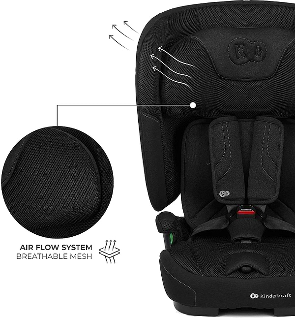 Фото - Автокрісло Kinderkraft Fix2Go i-Size Black (KCFI2GO0BLK0000)