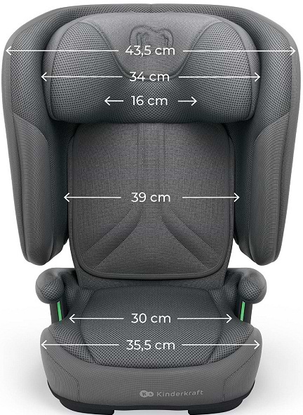 Фото - Автокресло Kinderkraft Unity 2 i-Size Grey (KCUNIT02GRY0000)