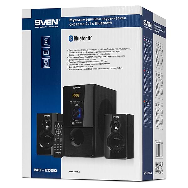 Фото - Компьютерная акустика 2.1 Sven MS-2050, black