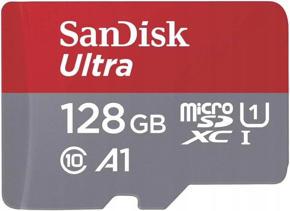 Карта пам'яті SanDisk microSDXC UHS-1 Ultra 128Gb class 10 A1 140Mb/s (SDSQUAB-128G-GN6IA)