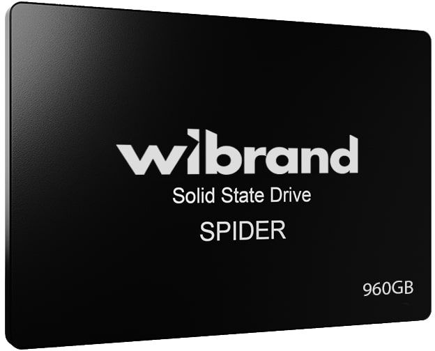 SSD-накопичувач внутрішній Wibrand Spider 960GB 2.5" 7mm SATAIII Standard (WI2.5SSD/SP960GBST)