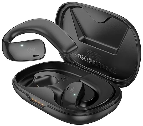 Фото - Наушники вкладыши беспроводные TWS HOCO EQ4 Black (6931474798596)