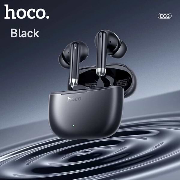 Фото - Навушники вкладиші бездротові TWS HOCO EQ2 Thought true wireless BT headset Black (6931474798527)