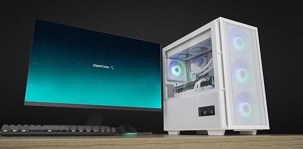 Фото - Корпус Deepcool CH560 Digital White (R-CH560-WHAPE4D-G-1) без БЖ