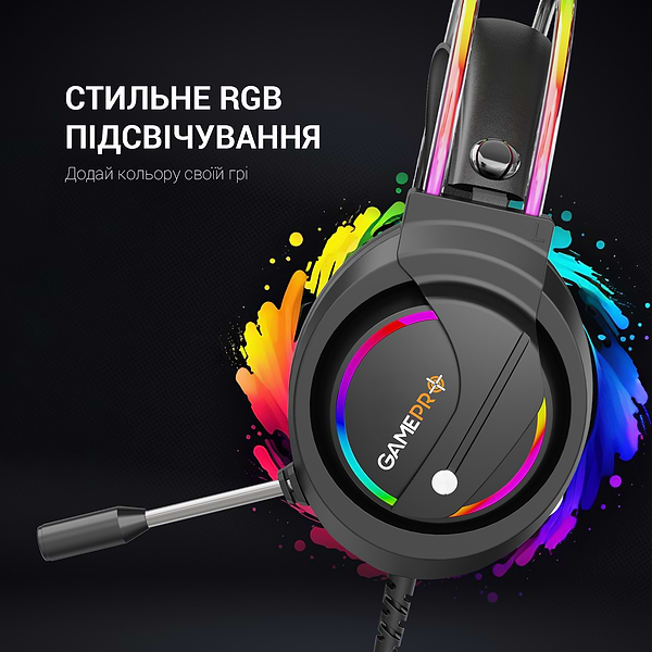 Фото - Гарнитура проводная игровая GamePro HS733