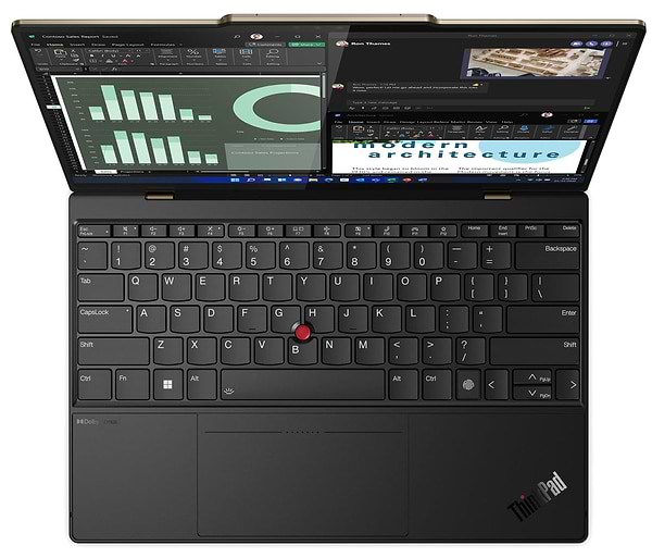 Фото - Ноутбук Lenovo ThinkPad Z13 Gen 2 (21JV0008RT) Flax Fiber Bronze Black