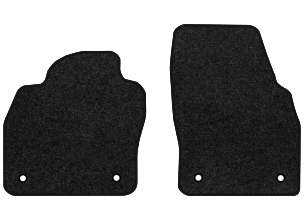 Коврики ворсовые в салон авто EVAtech Premium для Volkswagen Polo (VI) 2017 6 поколение Htb EU черный кант (VW12009AG2AV4VPB)