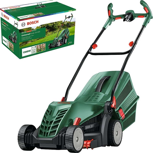 Фото - Газонокосилка электрическая Bosch UniversalRotak 34-405 (0.600.8A6.401)