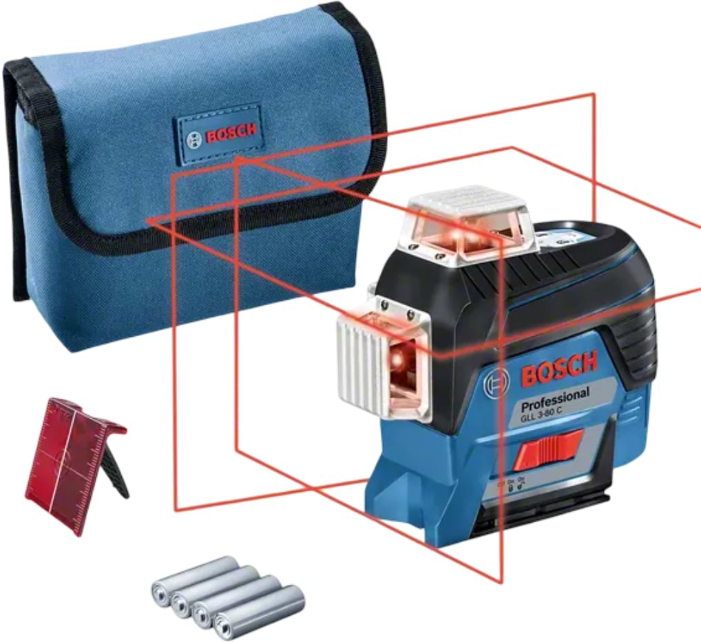 Уровень лазерный Bosch Professional GLL3-80C (0.601.063.R00)