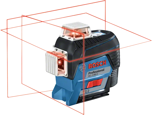 Фото - Рівень лазерний Bosch Professional GLL3-80C (0.601.063.R00)