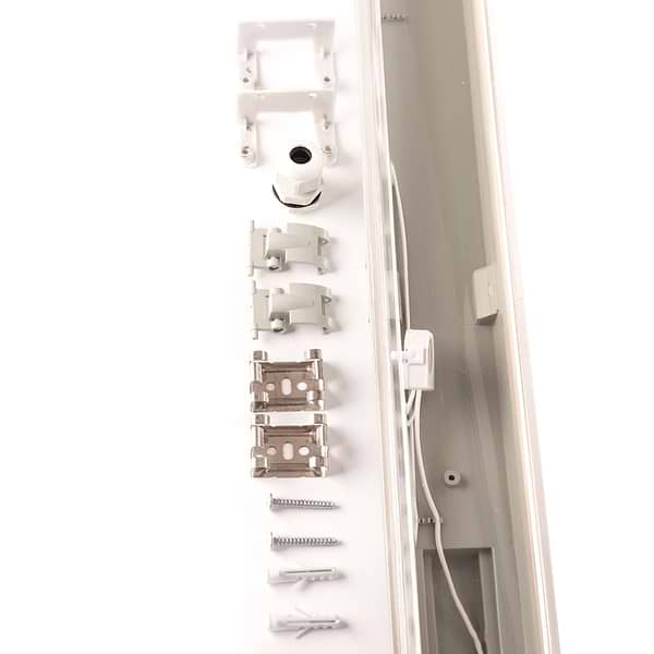 Фото - Світлодіодний світильник Євросвітло промисловий 1x600мм під лампу Т8 LED-SH-10 IP65 Slim (000039732)