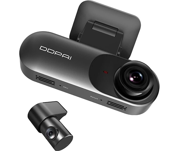 Фото - Відеореєстратор DDPai Dash camera Mola N3 Pro GPS Global version із камерою заднього виду