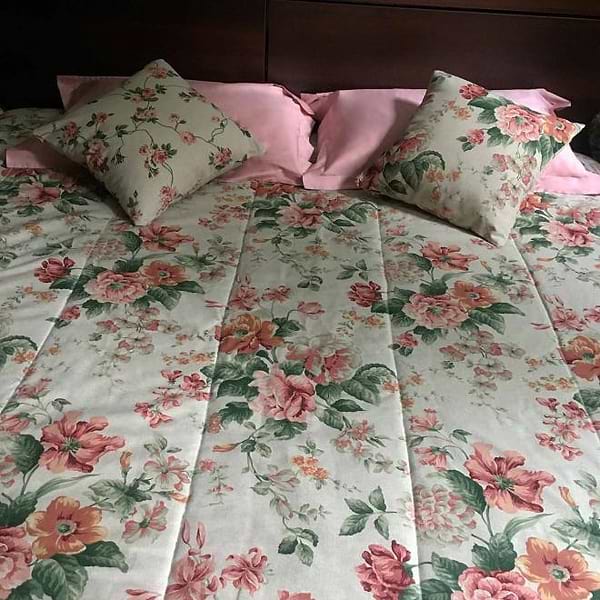 Фото - Покривало двоспальне Прованс Глорія Троянди 220х240 см (014612)