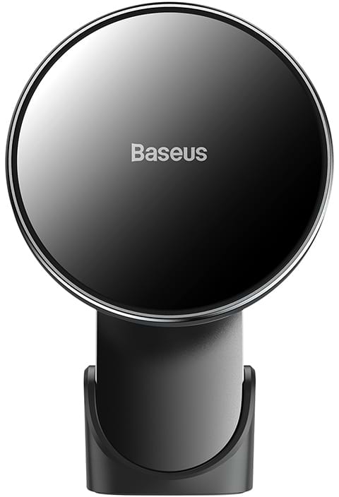 Автотримач з бездротовою зарядкою Baseus Big Energy MagSafe 15W Black (WXJN-01) - Фото 1